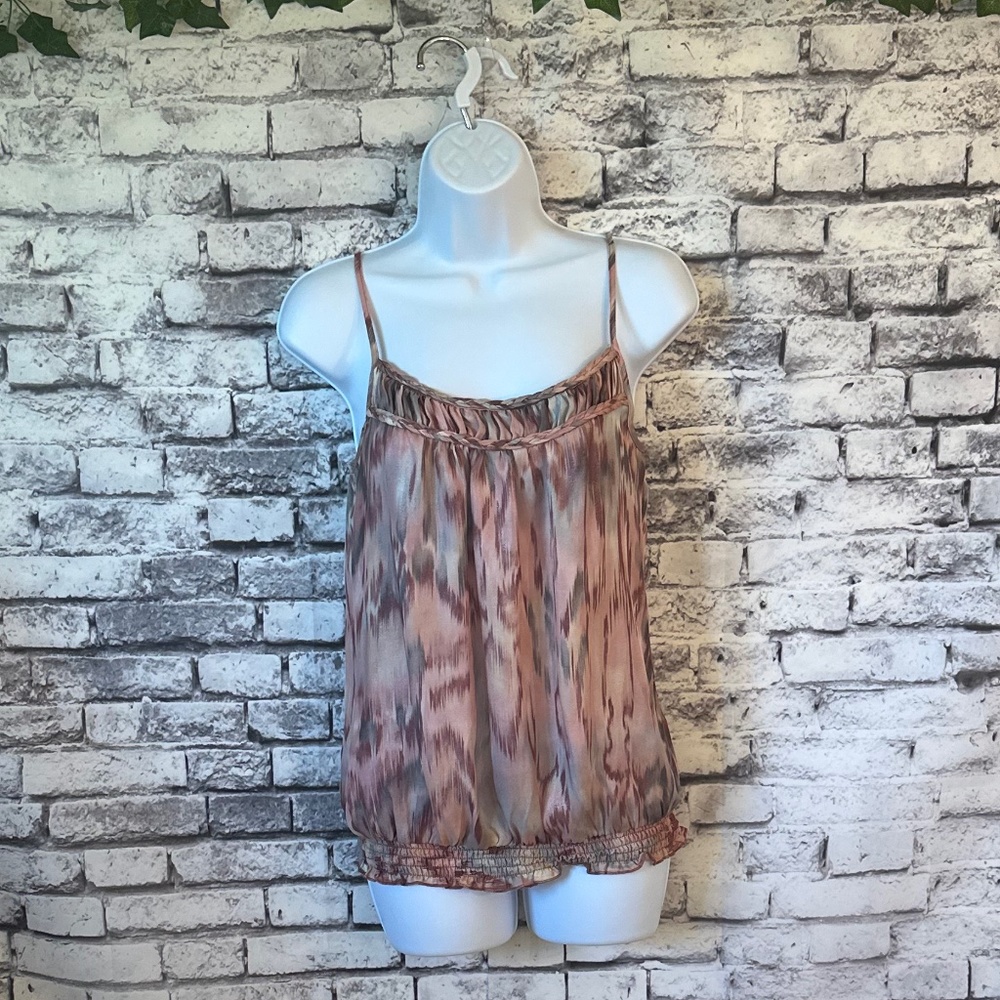 FANG Multi Colored Adjustable Strap tank Size L